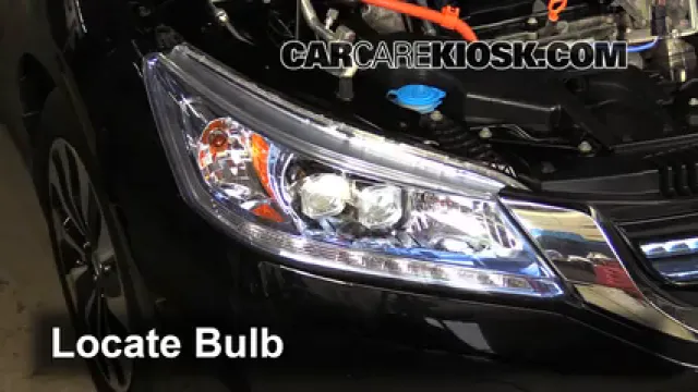 2015 Honda Accord Hybrid Touring 2.0L 4 Cyl. Éclairage Feu de jour (remplacer l'ampoule)